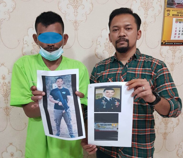 Polisi Gadungan Tipu Wanita Asal Peureulak Ratusan Juta Hingga Ajak Nikah Siri Mei 18, 2022