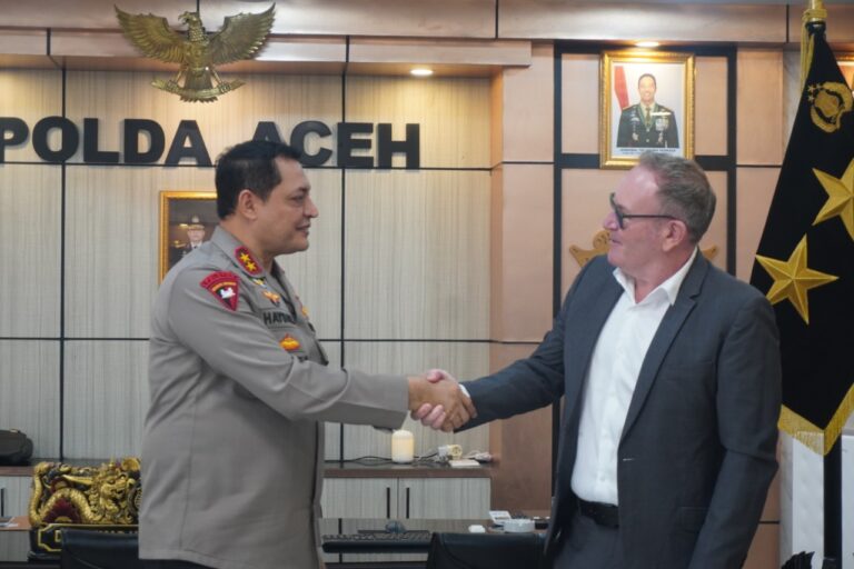 Kapolda Aceh Terima Audiensi Pihak World Bank Group Indonesia Juli 13, 2022