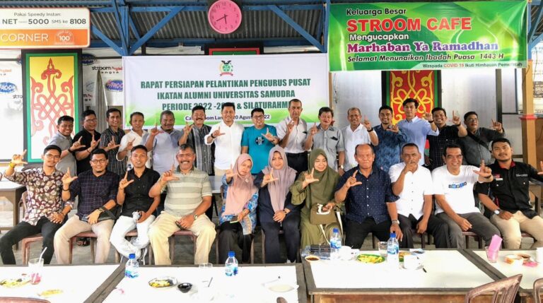 IKA Unsam Laksanakan Silaturahmi dan Rapat Persiapan Pelantikan Pengurus Agustus 20, 2022