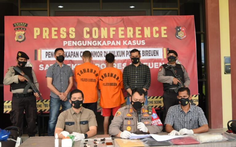 Lima Pelaku Pencurian dengan Kekerasan di Bireuen Ditangkap Polisi, Satu Anak Dibawah Umur Agustus 23, 2022