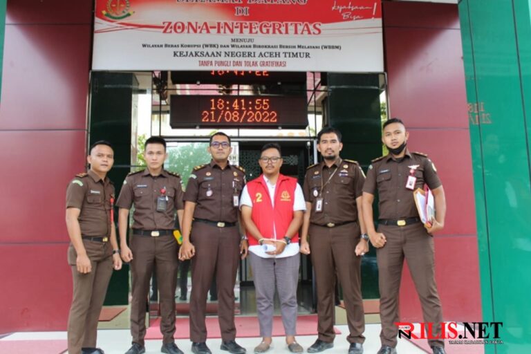 Diduga Korupsi Gadai Fiktif, Jaksa Aceh Timur Tahan Pegawai PT Pegadaian Agustus 23, 2022