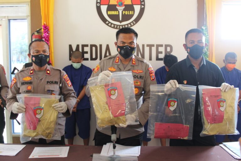 Enam Pengedar sekaligus Pemakai Narkoba di Aceh Jaya Ditangkap September 7, 2022