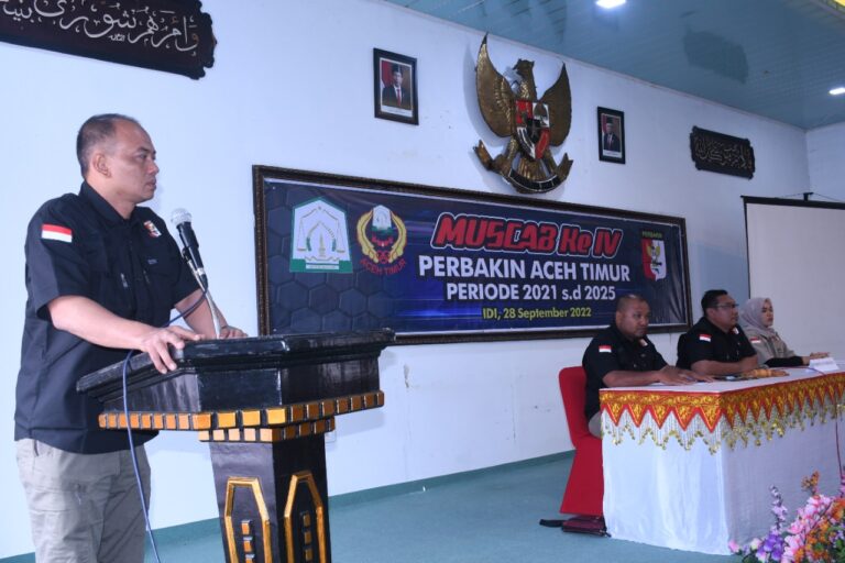 Andy Rahmansyah Pimpin Perbakin Aceh Timur untuk Periode 2021-2025 September 28, 2022