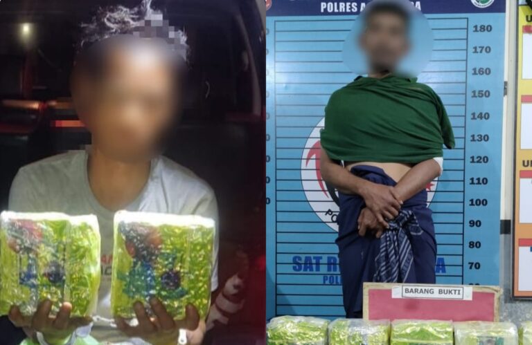 Selundupkan Sabu Via Laut, Dua Warga Aceh Utara Ditangkap September 14, 2022