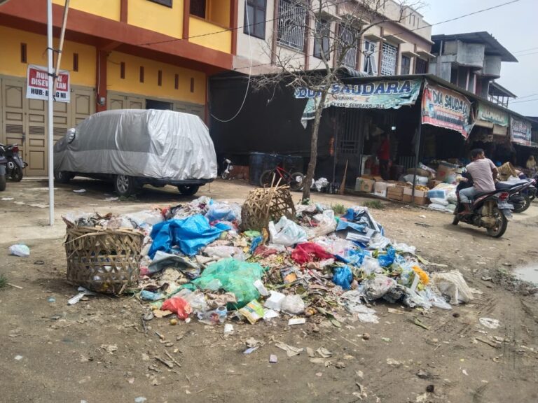 Petugas Kebersihan Mogok Kerja, Sejumlah Sampah Berserakan di Suduk Kota Idi Rayeuk Oktober 28, 2022