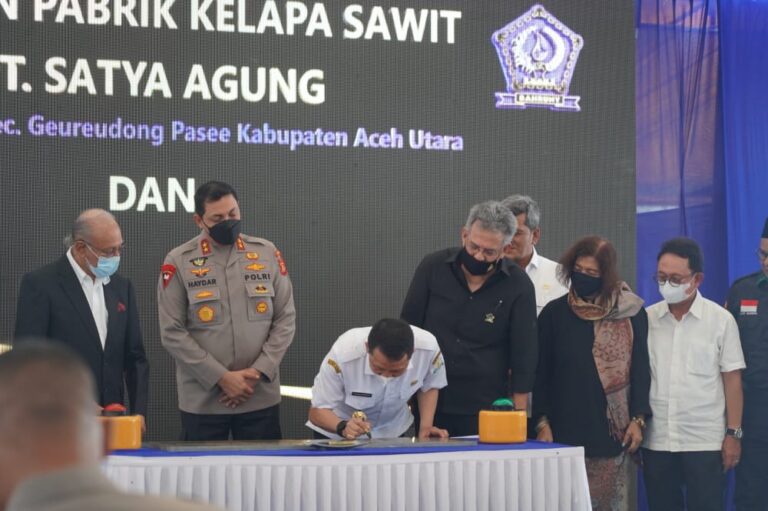 Usai Diresmikan Menteri, Pabrik Kelapa Sawit di Aceh Utara Siap Beroperasi  November 17, 2022