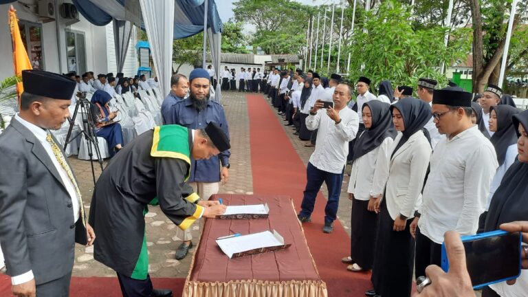 KIP Langsa Lantik 198 PPS, Aceh Timur Capai 1.539 PPS Dilantik  Januari 24, 2023