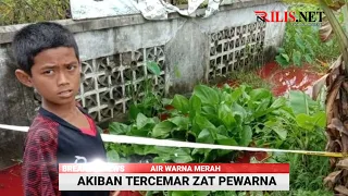 Air Warna Merah di Aceh Utara, Apa Ada Zat Pewarna? Ini Faktanya