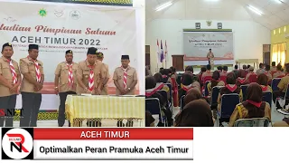 Optimalkan Peran Pramuka, Tiga Instansi di Aceh Timur Teken MoU