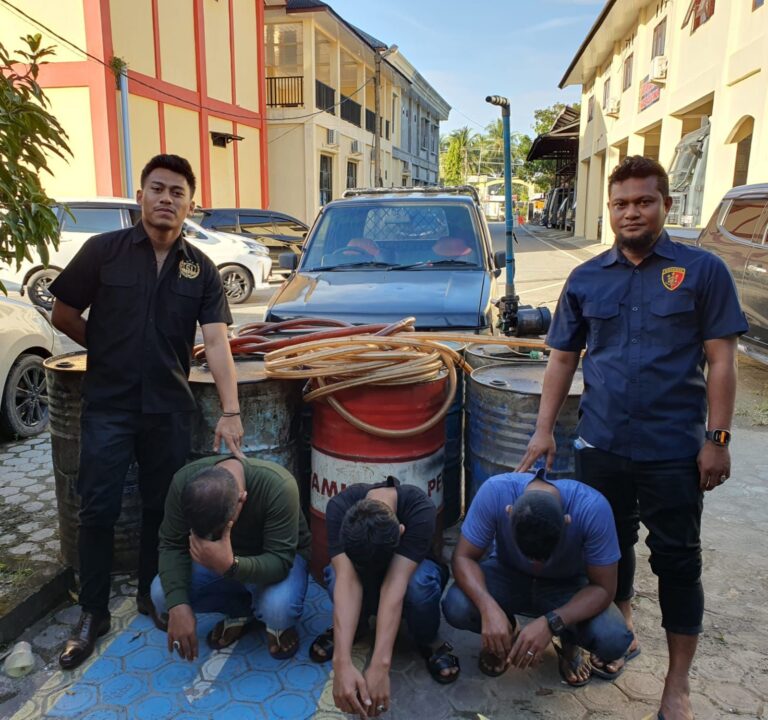 Angkut BBM Bersubsidi dari SPBU, Polres Aceh Timur Amankan Tiga Pelaku Maret 3, 2023