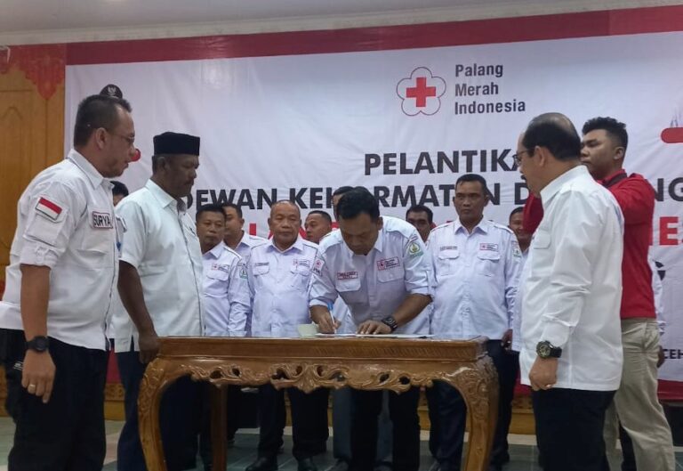 Asrizal Asnawi Dilantik Sebagai Ketua PMI Aceh Tamiang Maret 16, 2023
