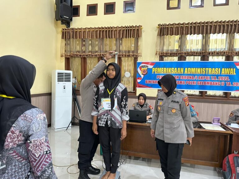 Pendaftar di Polres Langsa 218 Calon Polri Memenuhi Syarat, 11 Diantarnya Akpol April 29, 2023