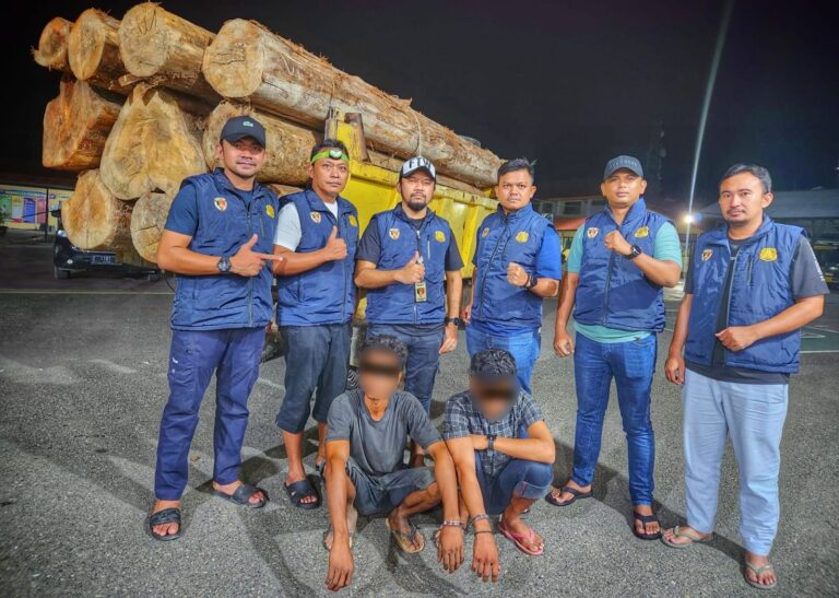 Angkut 10 Log Kayu Ilegal, Dua Pemuda dan Satu Unit Dump Truk Diamankan Agustus 14, 2023