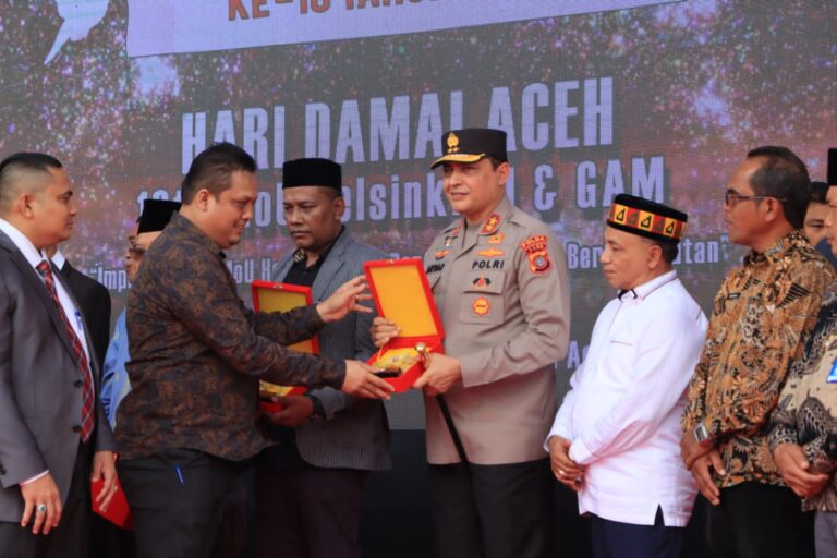 Kapolda Aceh Hadiri Peringatan Hari Damai Aceh Agustus 15, 2023