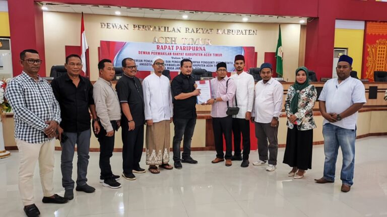 Pansel KIP Aceh Timur Serahkan Laporan Hasil Kerja ke DPRK November 3, 2023