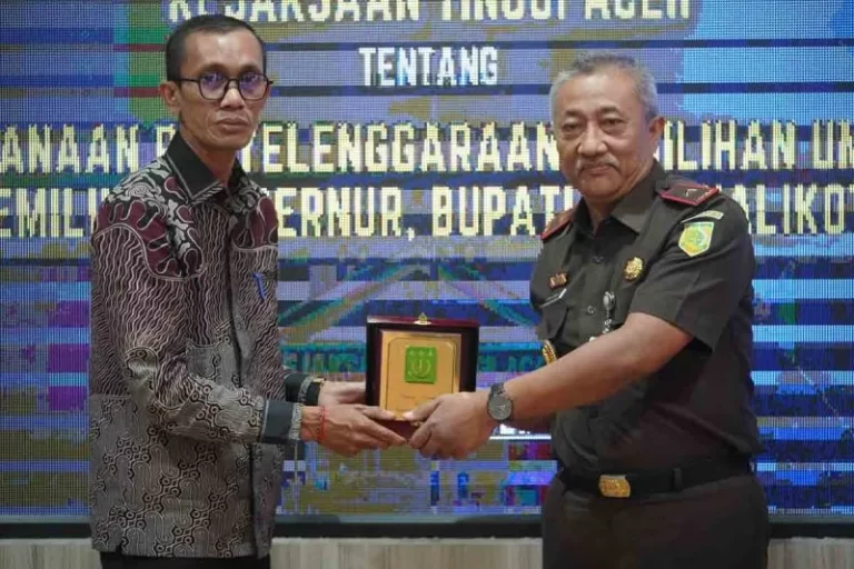 Kejati Gandeng KIP Aceh Tangani Pelanggaran Pemilu 2024 Desember 8, 2023