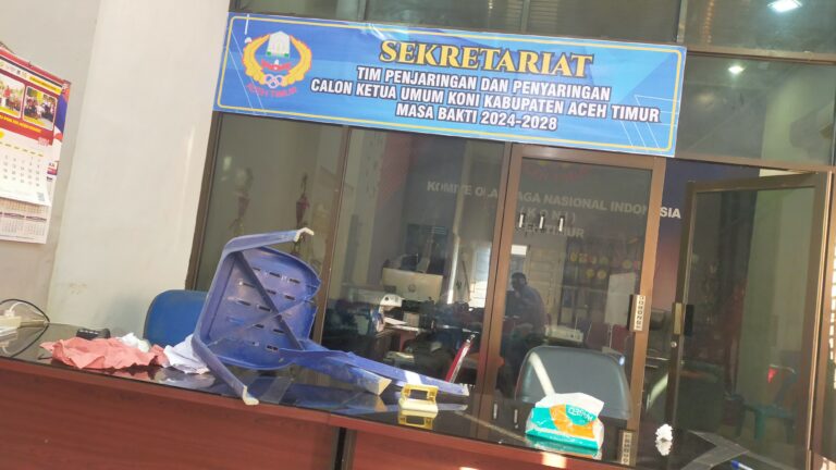 Kronologis Kisruh di Kantor KONI Aceh Timur Jelang Musyorkab 2024 Maret 13, 2024
