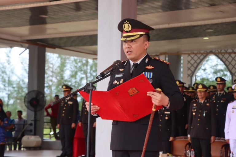Peringati Hari Lahir Pancasila, Kapolres Aceh Timur Bertindak Sebagai Inspektur  Juni 1, 2024
