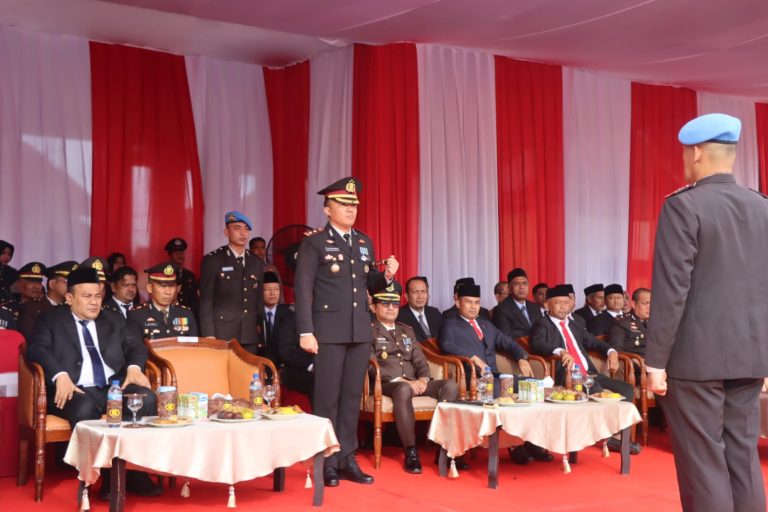 Peringati HUT Bhayangkara ke-78, Kapolres Aceh Timur: Polri Harus Mampu Menyesuaikan Diri  Juli 1, 2024