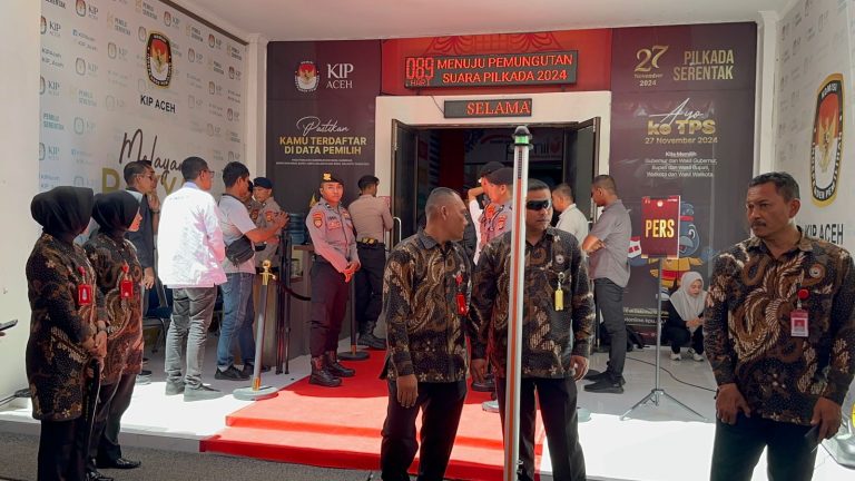 Pendaftaran Paslon Gubernur dan Wakil Gubernur Aceh berlangsung Aman Agustus 29, 2024