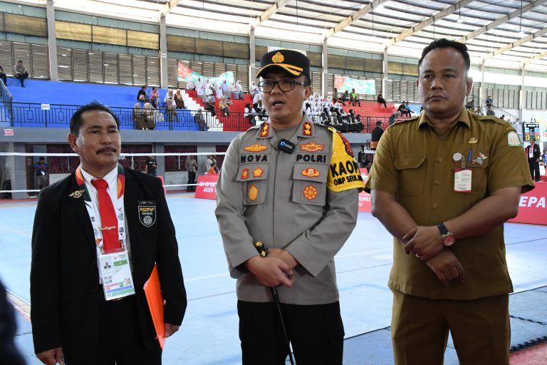 Kapolres Aceh Timur Pantau Pengamanan Cabor Sepak Takraw PON XXI September 8, 2024