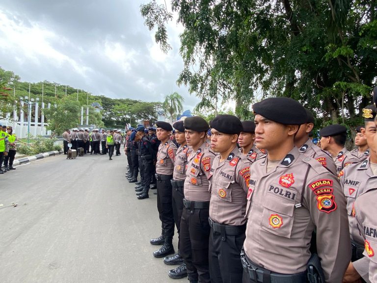 Polda Aceh Kerahkan 557 Personel untuk Amankan Closing Ceremony PON di SHB September 20, 2024