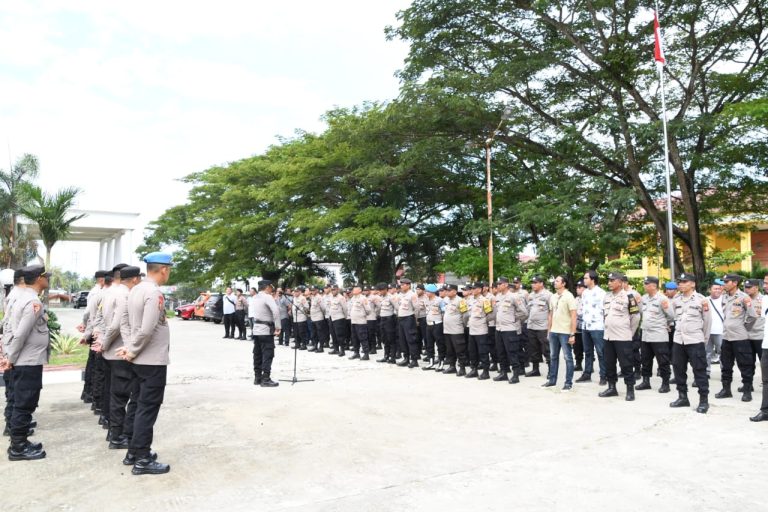 128 Personel Polres Aceh Timur Amankan Pengundian Nomor Urut September 23, 2024