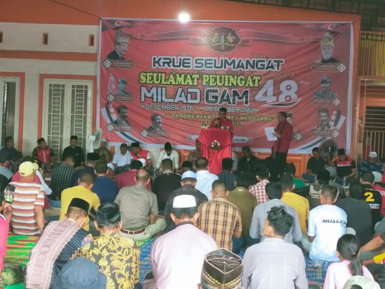 Peringati Milad GAM, KPA Wilayah Peureulak Gelar Doa Bersama dan Santuni Anak Yatim Desember 4, 2024