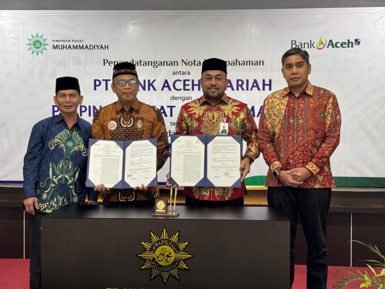 Bank Aceh dan Muhammadiyah Jalin Kerja Sama Penyediaan Layanan Keuangan Perbankan Januari 10, 2025