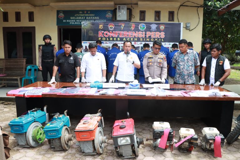 Satreskrim Polres Aceh Singkil Ungkap Tiga Kasus pada Awal Tahun 2025 Februari 21, 2025