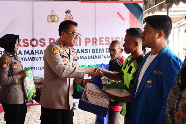 Sambut Ramadhan, Kapolres Aceh Timur Laksanakan Baksos Polri Presisi  Februari 27, 2025