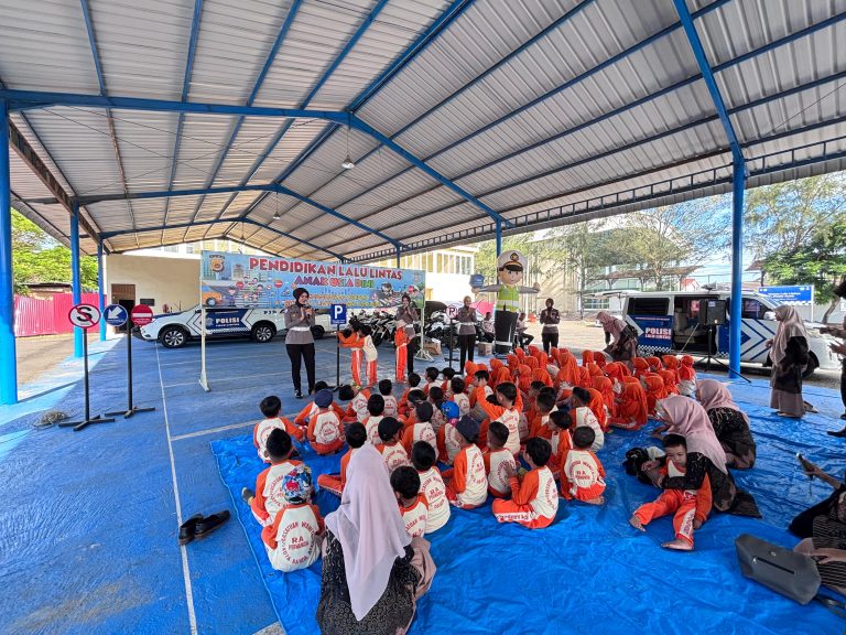 Ditlantas Polda Aceh Kenalkan Tertib Berlalu Lintas untuk Anak Usia Dini Juni 4, 2025
