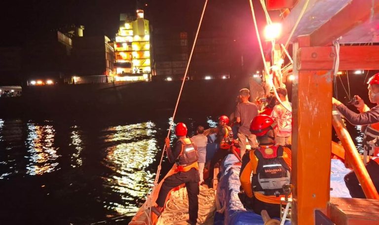 Kapal Nelayan Aceh Timur yang Tenggelam di Ditabrak Kapal Kargo Maersk Chilka Juli 17, 2025