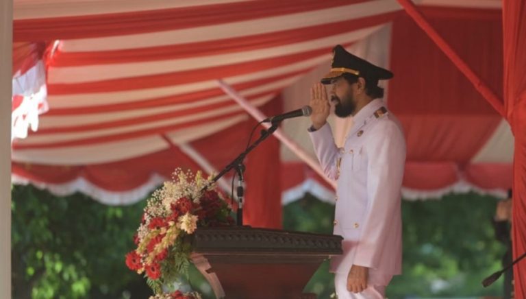 Gubernur Aceh Pimpin Upacara HUT ke-80 RI di Blang Padang Agustus 17, 2025