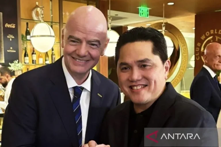 Erick Thohir jadi Menpora, Presiden FIFA Sampaikan Ucapan Selamat Erick Thohir jadi Menpora, Presiden FIFA Sampaikan Ucapan Selamat September 17, 2025