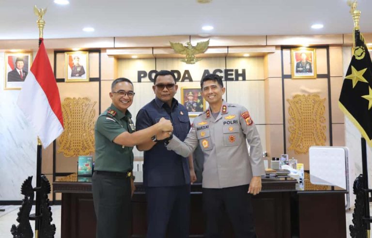 Kapolda Aceh Terima Audiensi dengan Pangdam IM dan Kajati September 17, 2025