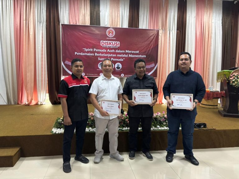 Diskusi Kepemudaan, Upaya JASA Merawat Damai Aceh Oktober 20, 2025