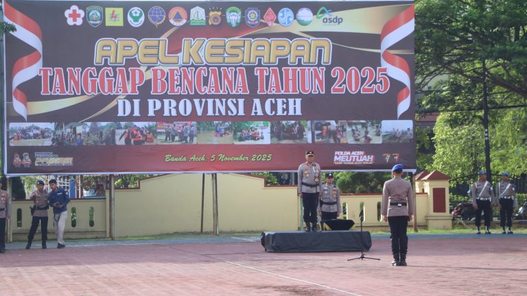 Polda Aceh Gelar Apel Kesiapan Tanggap Darurat Bencana Tahun 2025 Polda Aceh Gelar Apel Kesiapan Tanggap Darurat Bencana Tahun 2025 November 5, 2025