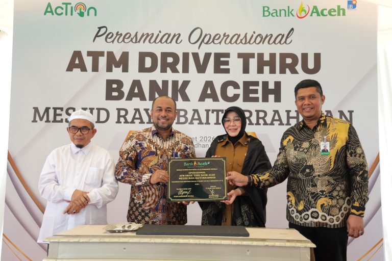 Bank Aceh Resmikan ATM Drive Thru di Kawasan Strategis Taman Kota Banda Aceh Maret 2, 2026