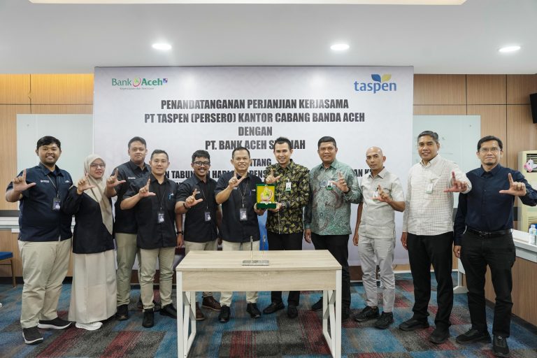 Bank Aceh Syariah dan PT Taspen Perkuat Sinergi Layanan Pembayaran Pensiun Mei 5, 2026