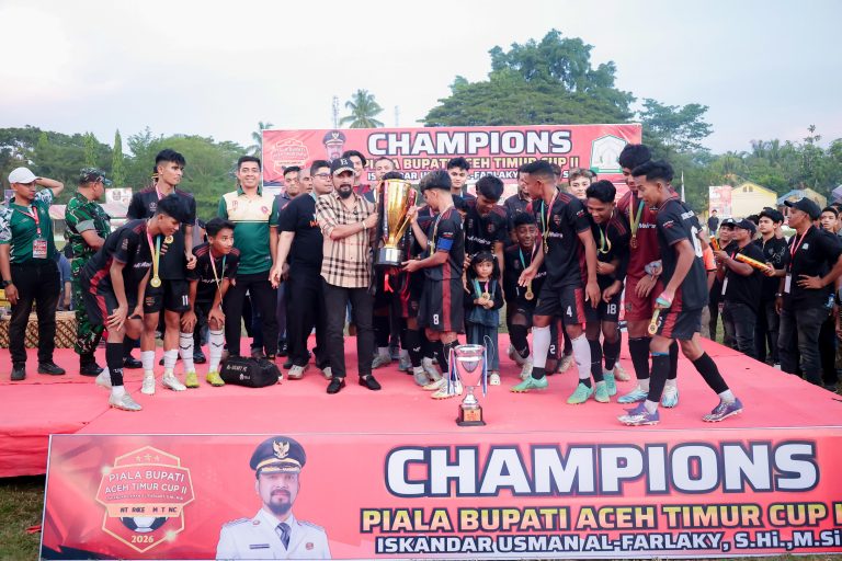 Piala Bupati Aceh Timur Cup II Sukses Digelar, Darul Ihsan Raih Juara Pertama Juli 22, 2026