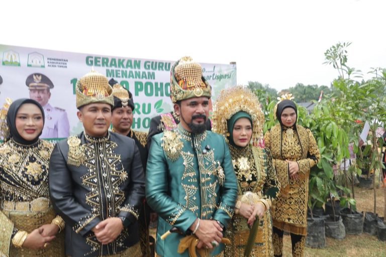 HARDIKDA di Ranto Peureulak Meriah, Bupati Al-Farlaky Ajak Guru Tanam 10.000 Pohon September 2, 2026