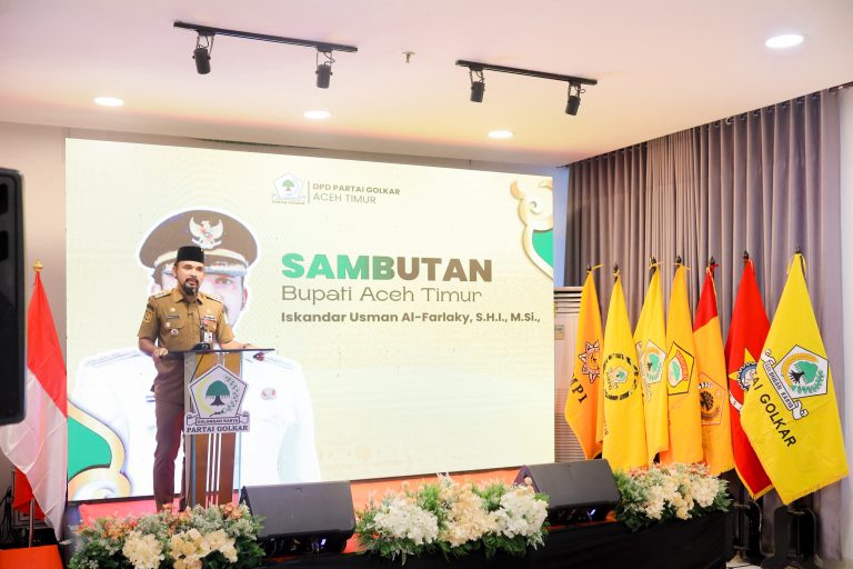 Hadiri Musda Golkar, Al-Farlaky Buka Pintu Kolaborasi untuk Pembangunan Aceh Timur Oktober 26, 2026